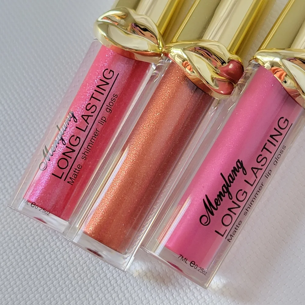Matte Shimmer Lip Gloss Long Lasting #15